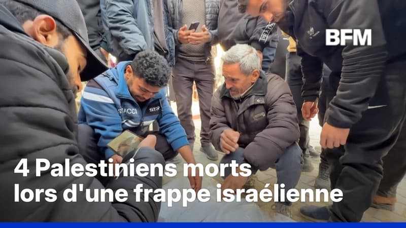 Une frappe israélienne tue quatre Palestiniens à Gaza