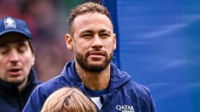 Neymar avec le PSG contre Lille, le 19 février 2023