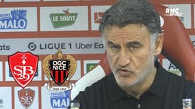 Brest 0-3 Nice : Galtier juge "sévère" l'expulsion de Schneiderlin mais respecte cette décision 