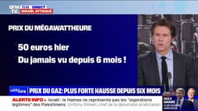 Le prix du gaz est repassé au-dessus des 50 euros