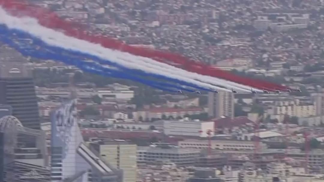 Les avions de la patrouille de France