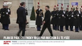 Plan de la paix pour l’Ukraine: Volodymyr Zelensky reçu par Emmanuel Macron à l’Élysée