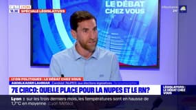 Législatives dans le Rhône: Abdelkader Lahmar, candidat NUPES, assure que les "clivages ne sont pas insurmontables" à gauche
