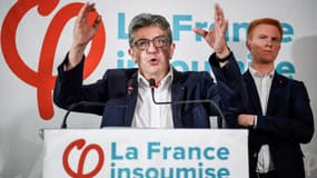 Jean-Luc Mélenchon à la conférence de presse