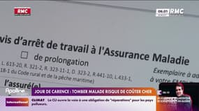 Jour de carence: le premier jour d'arrêt de travail pourrait ne plus être indemnisé pour les salariés du privé