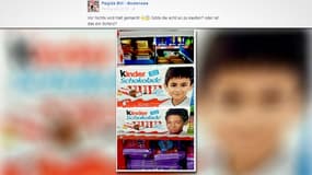 Le mouvement xénophobe Pegida n'a pas apprécié les nouveaux modèles choisis par Kinder.