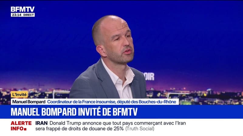 Procès des assistants parlementaires du RN: "La défense du RN ne tient pas la route", déclare Manuel Bompard (LFI)