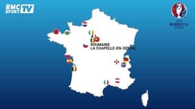 EURO 2016 - Les camps de base des équipes