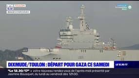Toulon: le porte-hélicoptères Dixmude se prépare à rejoindre la bande de Gaza