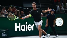 Richard Gasquet lors du Masters 1000 de Paris-Bercy, le 29 octobre 2024.