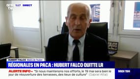 Hubert Falco quitte LR: "À partir d'aujourd'hui, je ne me considère plus membre d'un parti qui m'a traité de malfaisant"