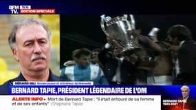 Mort de Bernard Tapie: "Il n'était pas dur mais exigeant (...), il faisait avancer", témoigne Gérard Gili, ancien entraîneur de l'OM