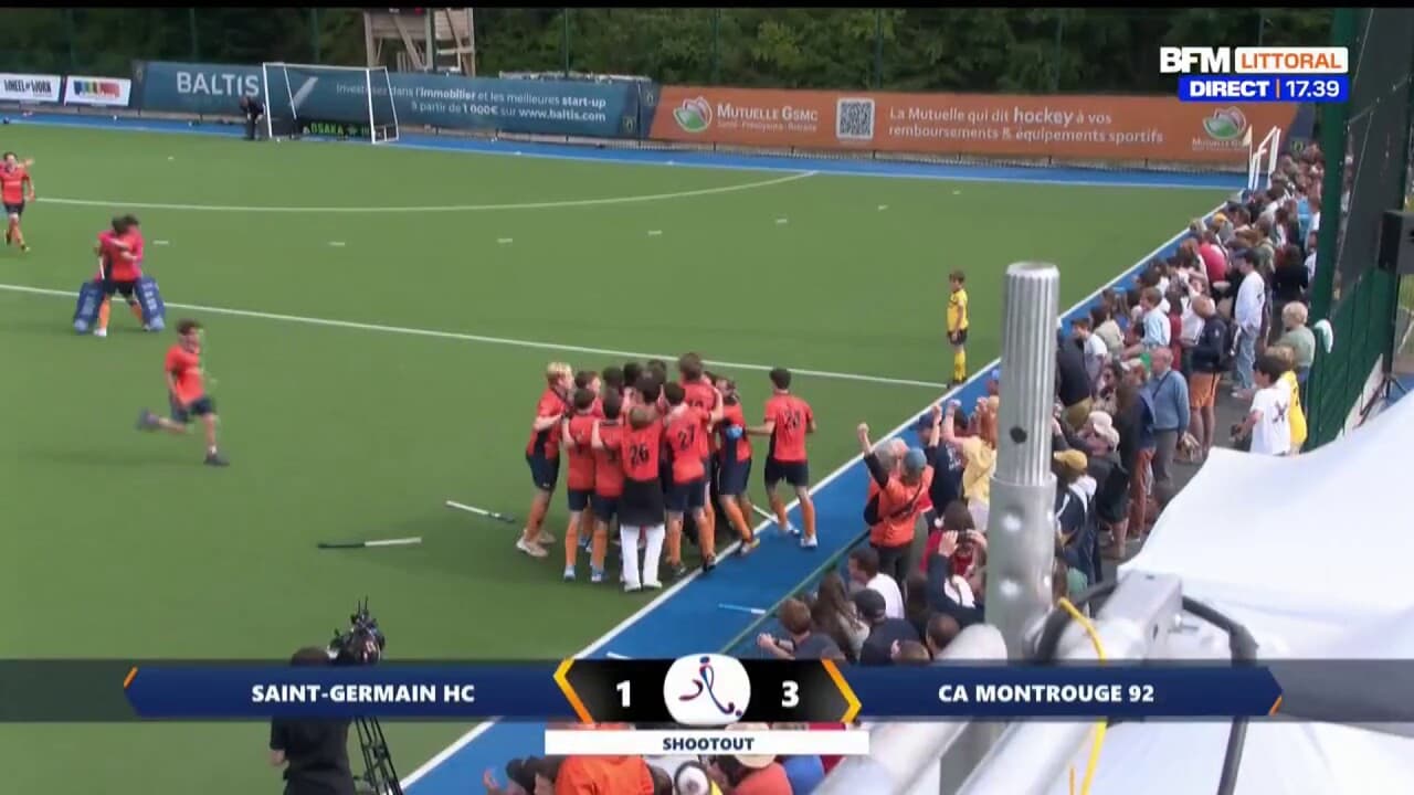 Hockey sur gazon: le CA Montrouge 92 remporte la finale du championnat Elite hommes