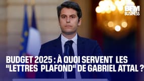  Budget 2025 : à quoi servent les "lettres plafond" de Gabriel Attal ? 