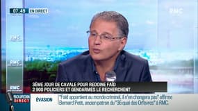 Bernard Petit, ancien patron du "36": "Redoine Faïd pourrait repasser à l'acte pour financer sa cavale"