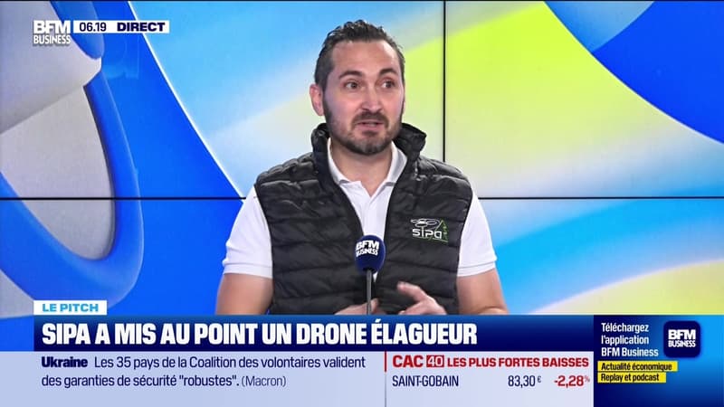 Le Pitch : Sipa, une solution d'élagage par drone - 07/01