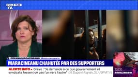 La ministre des Sports réagit à la "manifestation de violence" dont elle a été victime dans un stade de Saint-Ouen
