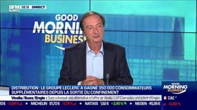 Michel-Edouard Leclerc annonce environ 5% de croissance pour Leclerc cette année, en partie grâce au drive: "tous les canaux de distribution sont en progrès"