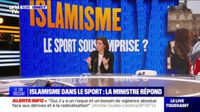 Islamisme dans le sport: "3.449 contrôles ont été effectués dans les clubs en 2022", affirme la ministre des Sports