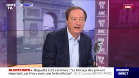 Michel-Edouard Leclerc sur la baguette à 29 centimes: "Le blocage des prix est important car on va arriver à une inflation à 4%"