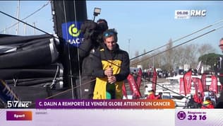 Charlie Dalin a remporté le Vendée Globe atteint d'un cancer 