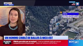 Nice: un homme blessé par six balles dans son appartement, son pronostic vital engagé