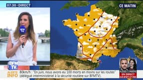 La météo pour ce mercredi 1er août 2018