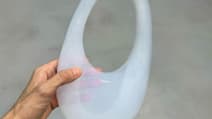 Air Swipe Bag: le sac en air et en verre de Coperni 