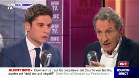 Gabriel Attal sur RMC: "L'enjeu face au coronavirus, c'est la transparence"