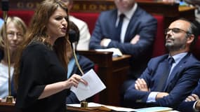 Marlène Schiappa mardi à l'Assemblée.