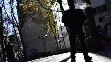Un militaire dans le 20e arrondissement de Paris (photo d'illustration)