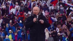 Vladimir Poutine: "Une bataille se déroule sur nos terres historiques"
