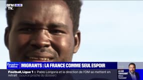 "Au Soudan, il y a la guerre, on était obligés de sortir de chez nous": ce migrant rêve d'étudier en France mais a été reconduit à la frontière italienne 