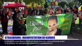Strasbourg: plus de 1000 Kurdes ont manifesté dans les rues ce samedi