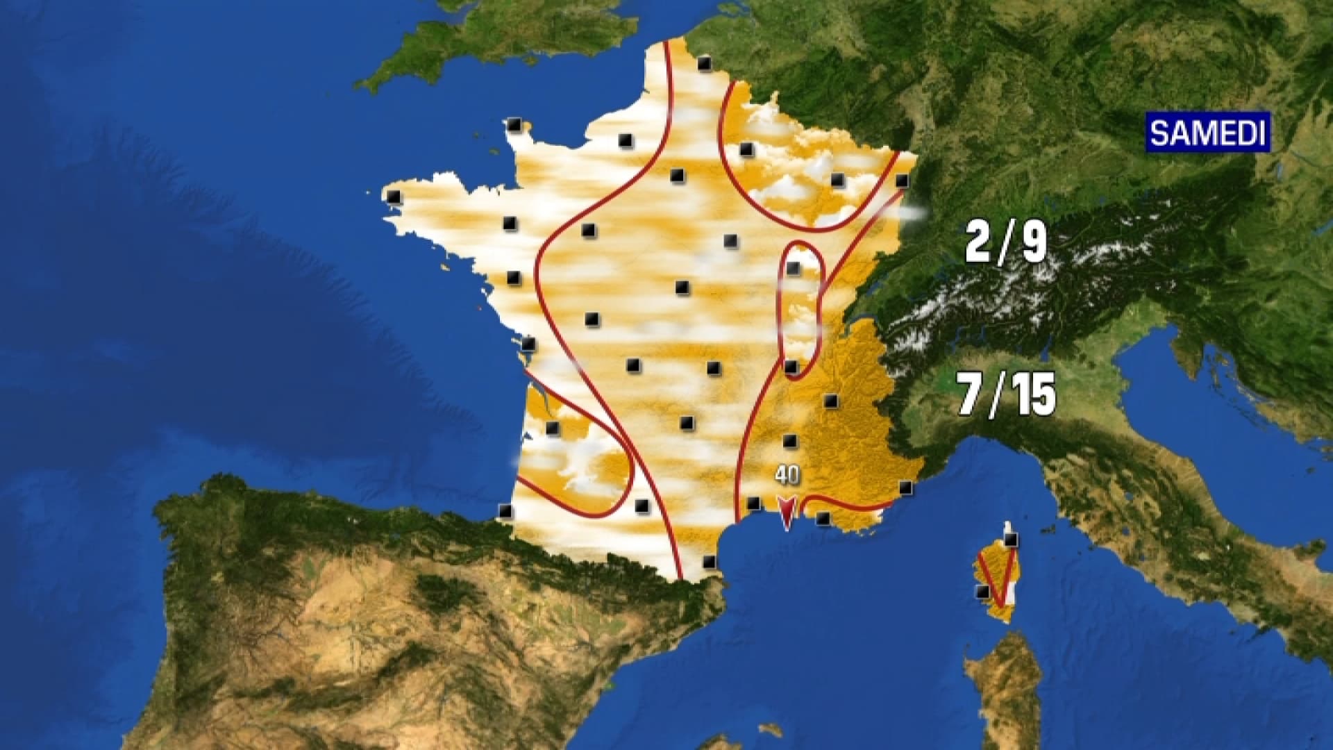Les prévisions météo pour le samedi 27 janvier 2024. Les prévisions météo pour le samedi 27 janvier 2024.