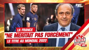 Coupe du monde 2022 : La France ne méritait "pas forcément" de battre l'Argentine selon Platini