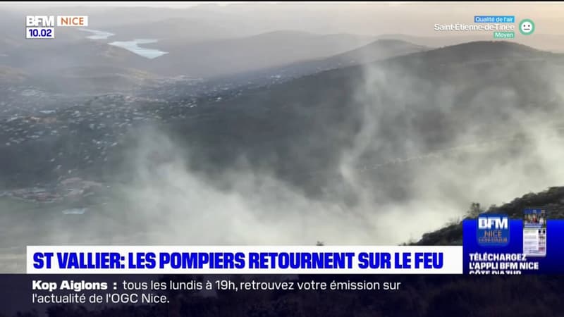 Alpes-Maritimes: l'incendie fixé à Saint-Vallier-de-Thiey, 20 hectares brûlés