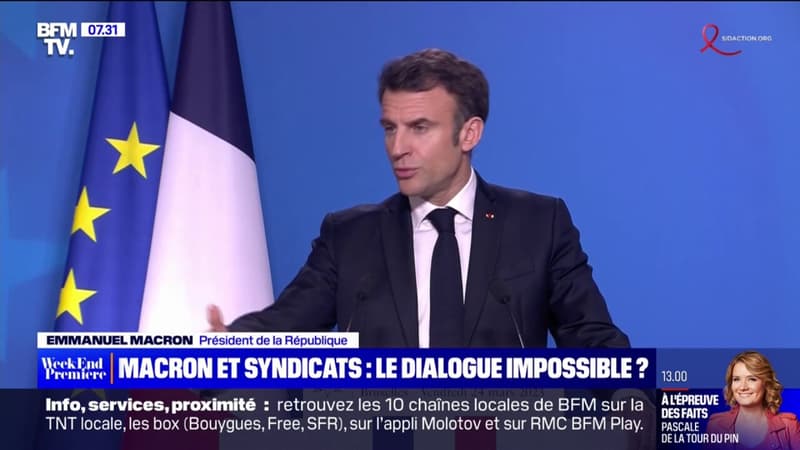 Retraites: vers le début d'un dialogue entre Emmanuel Macron et les syndicats?