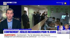 Confinement: Castex annonce que les règles restent "inchangées au moins pour les 15 prochains jours"