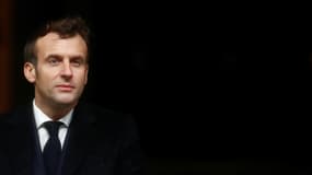Le président Emmanuel Macron le 19 janvier 2021 à Brest