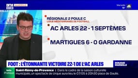 Football: l'AC Arles s'est imposé 22-1 contre Septèmes en Régional 2