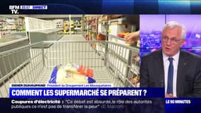 Didier Duhaupand (Les Mousquetaires): "Nous serons dans l'obligation de fermer une à deux heures" en cas de coupure d'électricité