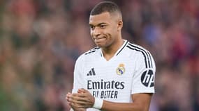 Kylian Mbappé avec le Real Madrid, à Bilbao le 4 décembre 2024