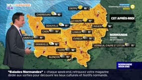 Météo Normandie: temps nuageux avec quelques averses dans la matinée