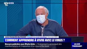 Coronavirus: selon le président du conseil scientifique, "on est dans une situation qui est "limite", mais qui n'est pas aussi inquiétante qu'on veut bien nous le dire"