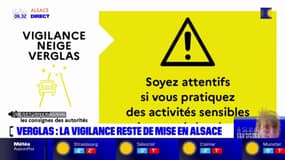 Verglas: la vigilance reste de mise en Alsace