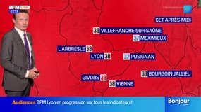 Météo Rhône: des éclaircies mais des risques d'orages, 38°C prévus à Lyon