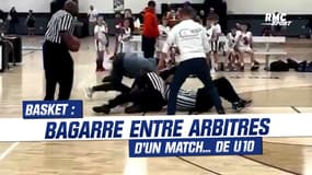 Basket : Des arbitres d'un match de U10 se battent en plein match
