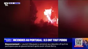 "Rester en vie était plus important de sauver le garage": ce garagiste a tout perdu à cause des incendies au Portugal