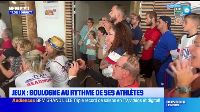 Jimmy Gressier, Maxime Beaumont: à Boulogne-sur-Mer, les supporters suivent leurs sportifs avec ferveur